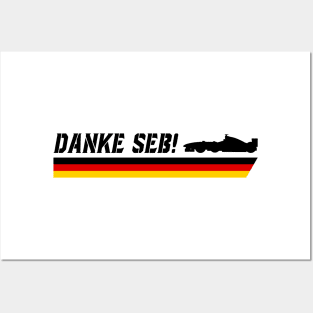 Danke Seb f1 Posters and Art